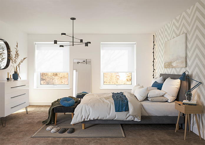 Verona, Pure White - Roller Blind - Image 8